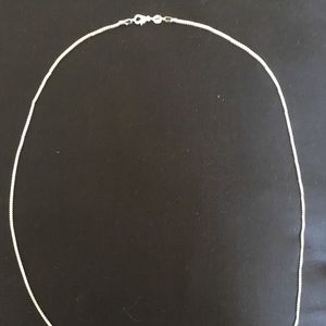 24” Sterling Silver Necklace
